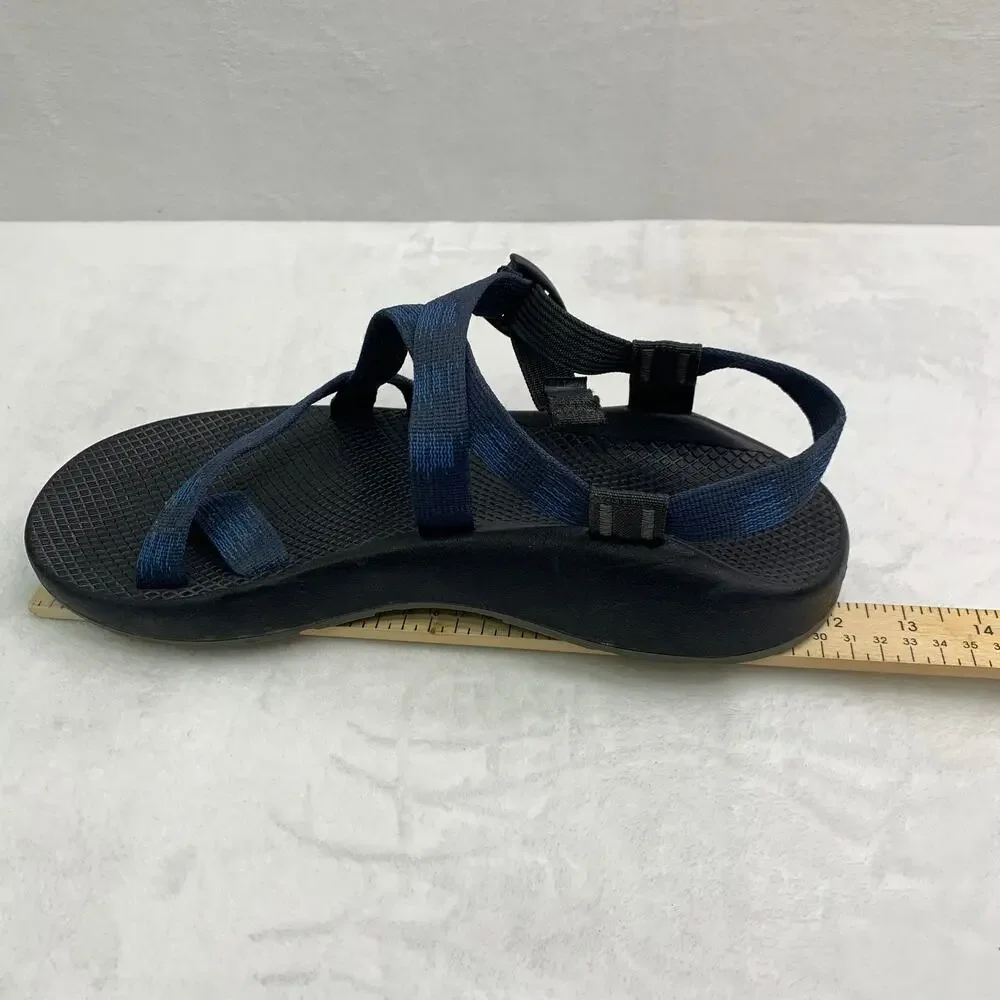 Chaco Z Classic Volv 2 Mens Sz 13 Gray Red Geometric Pattern Sandals Water Hike